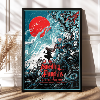The Smashing Pumpkins Columbus OH 2026 Gig Poster Live At The Schottenstein Center On September 30 2026 Poster