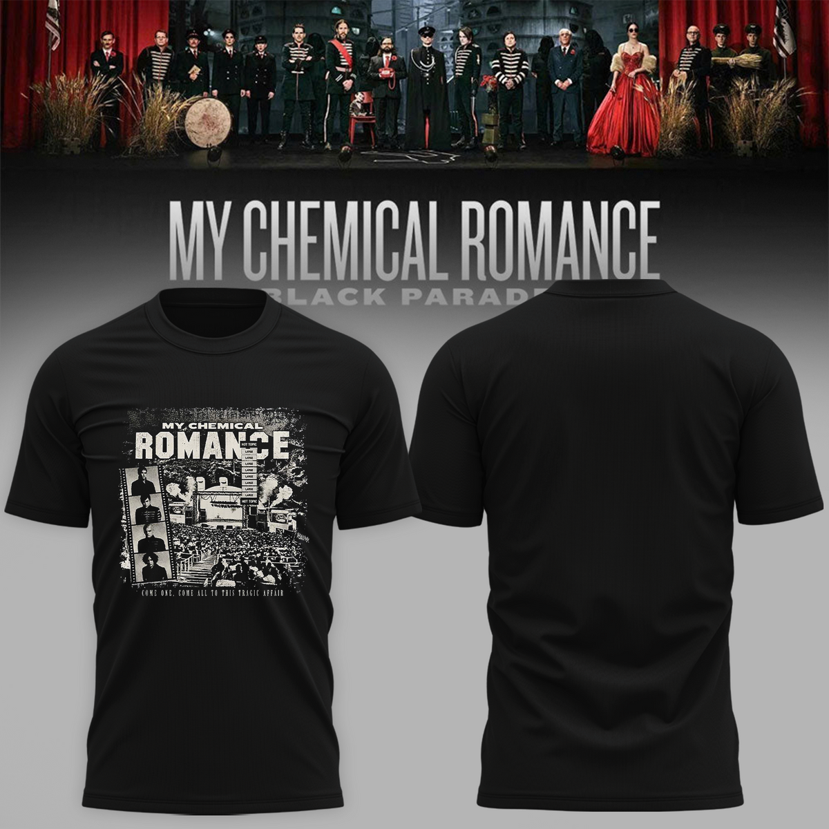 My Chemical Romance Los Angeles CA 2026 Merch Live At Hollywood Bowl October 2026