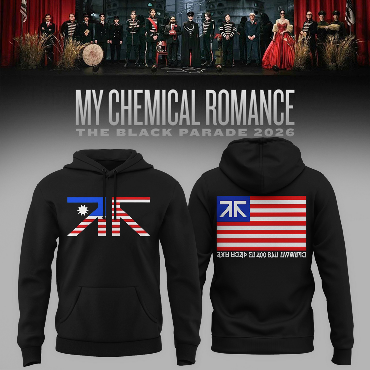 My Chemical Romance Los Angeles CA 2026 Merch Live At Hollywood Bowl October 2026 Hoodie