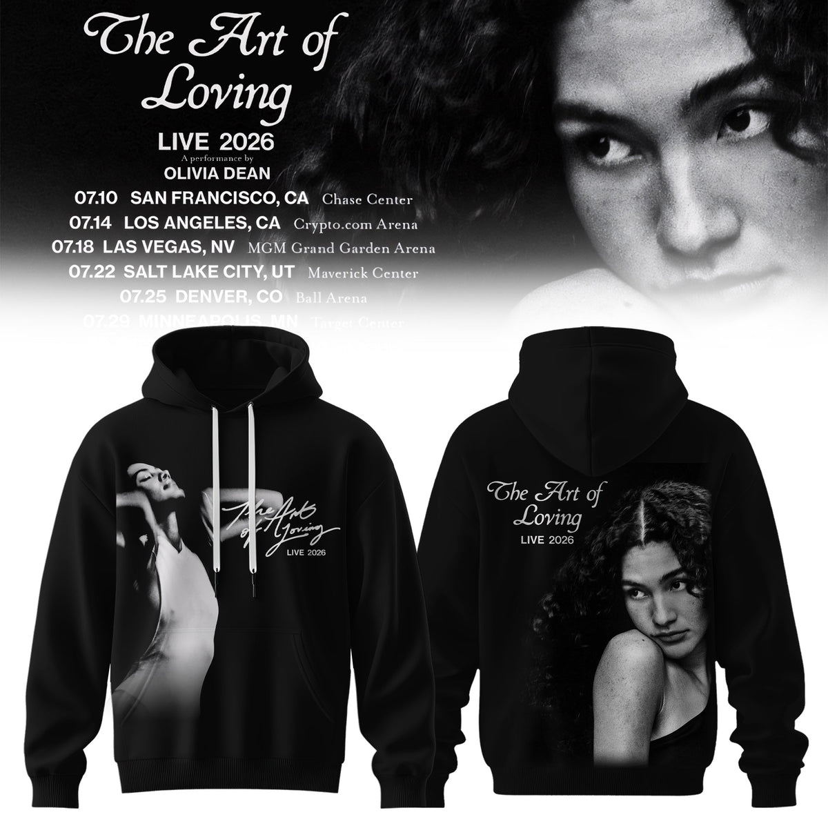 OLIVIA DEAN “THE ART OF LOVING” HOODIE COLLECTION IS HERE