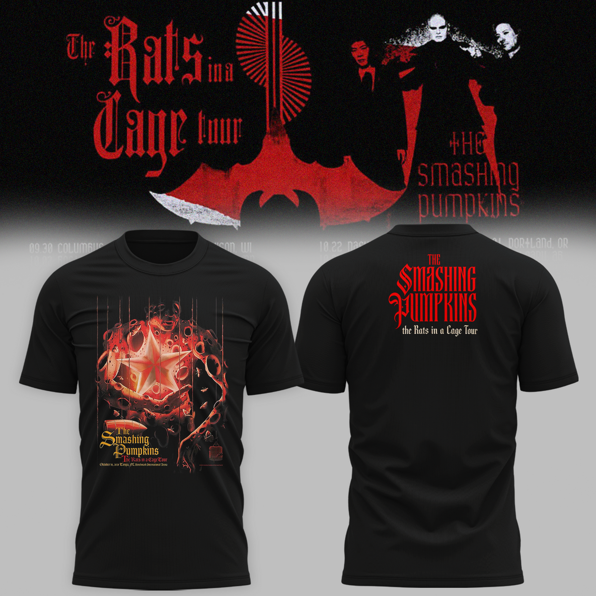 Limited Edition The Smashing Pumpkins Tshirt