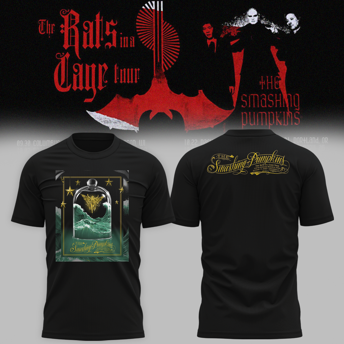 Limited Edition The Smashing Pumpkins Tshirt